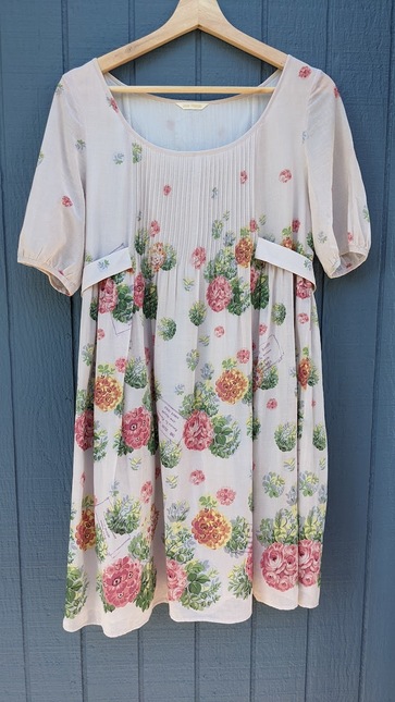Jane Marple 25th Anniversary Flower Ball Mini Onepiece Dress