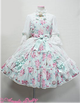 Angelic Pretty: Eternal Rose Bouquet - One Piece - Lace Market