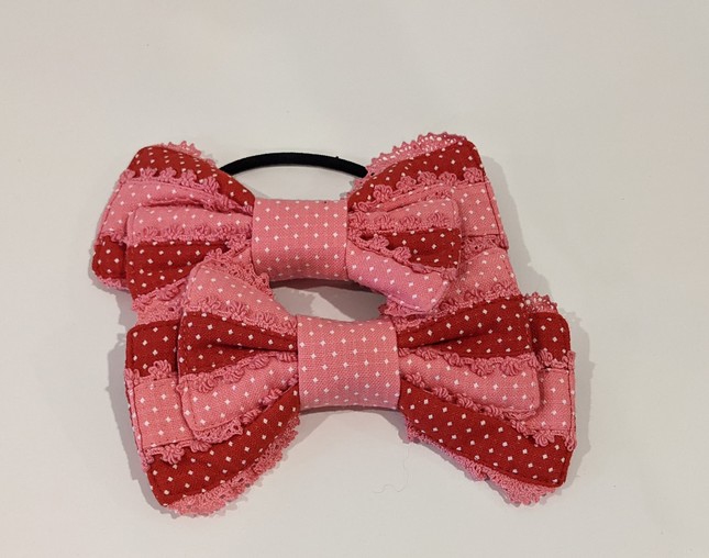 AP Dot Color Ribbon Hair Ties Hair Accessories Lace Market Lolita