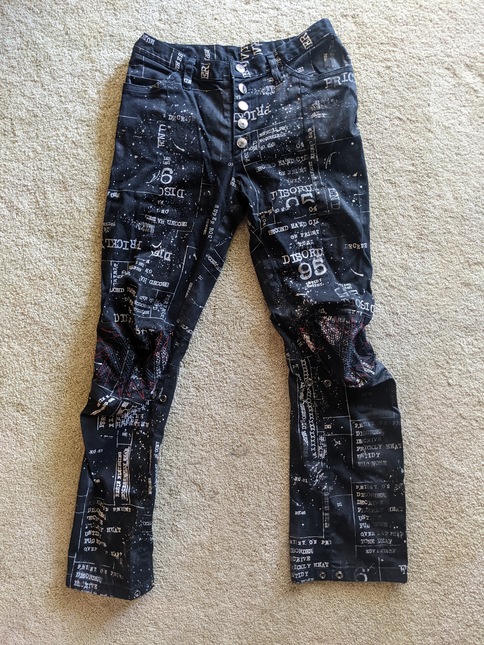 {h.Naoto} h.Anarchy baggy jeans - Pants and Shorts - Kei Market: Buy ...