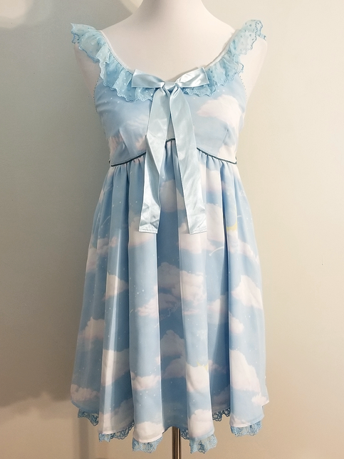Angelic Pretty Misty Sky JSK - Jumperskirt - Lace Market: Lolita