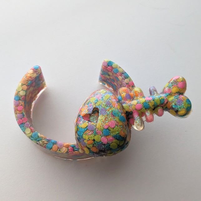 PlusHiiKawaii sprinkle cuff and hairclip Hair Clips and Pins Lace