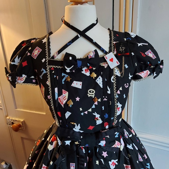 Angelic Pretty Star Night Theater OP in Black Colourway - One
