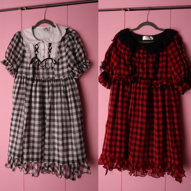 Lot of 2 Diamond Honey Dresses Dresses Lace Market Lolita Fashion