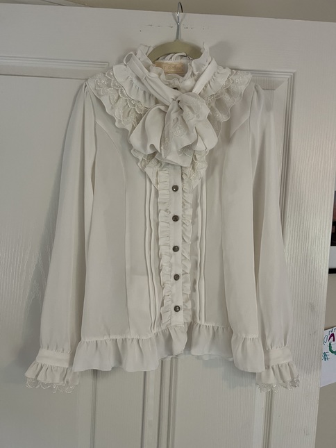 Celine Blouse in White