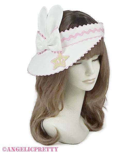 Free US Shipping* AP - Jelly Candy Toys Sun Visor - White