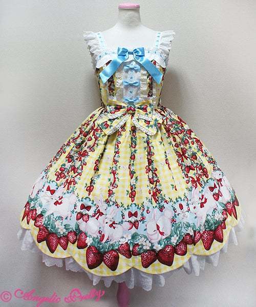 Angelic Pretty Ribbon Berry Bunny Angelic Pretty Ribbon Berry