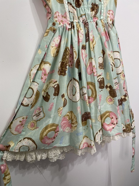 Baked Sweets Parade JSK and Barrette Mint - Dresses - Lace Market