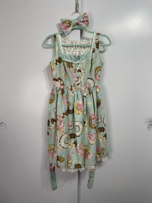 Baked Sweets Parade JSK and Barrette Mint - Dresses - Lace Market  