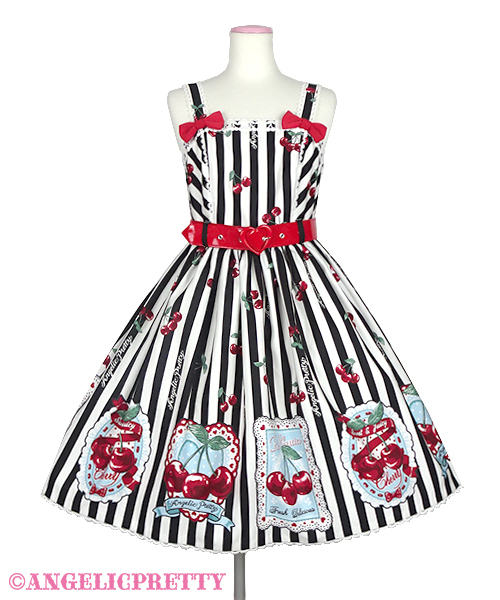 angelic pretty Cherry stamp JSK