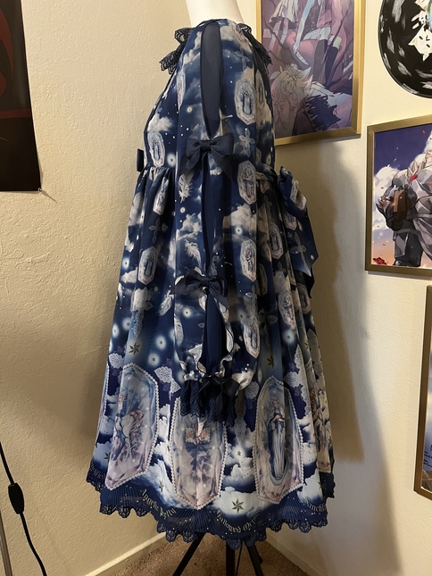 Angelic Pretty Cecilia Cross Set - One Piece - Lace Market: Lolita  