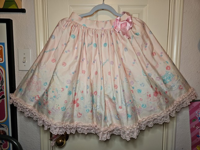 Angelic Pretty Jewelry Jelly Skirt in Pink - Skirts - Lace Market