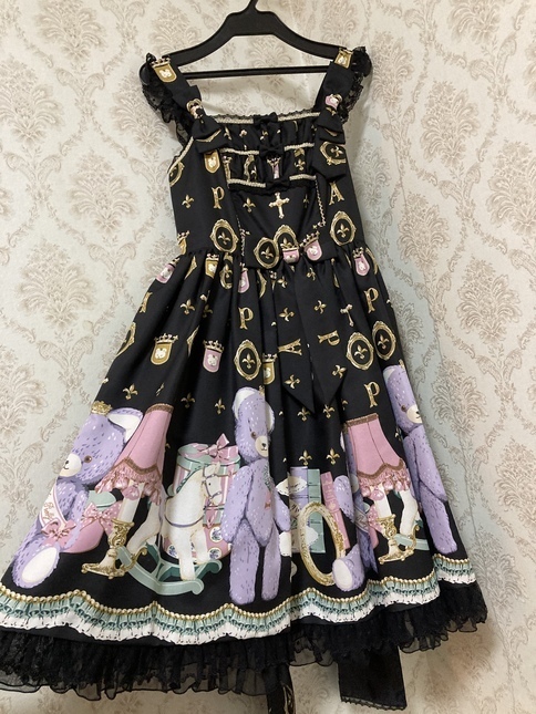 AP Charlotte's Bear JSK - Jumperskirt - Lace Market: Lolita