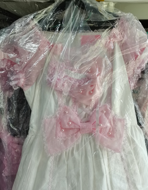 Final Reduction* NWT Angelic Pretty Dream Doll OP White - One