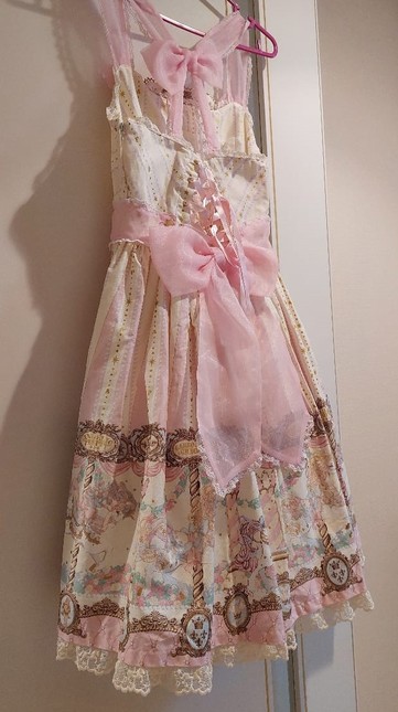 Shipping included] Angelic Pretty Day Dream Carnival JSK in ivory