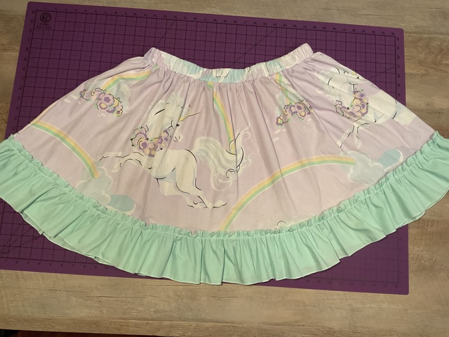 *ON HOLD* for Loligoth PLUS SIZE Unicorn Print skirt - Skirts - Lace ...