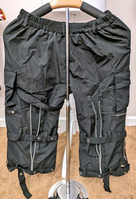 ACDC RAG Cross Zip Pants Black - Pants and Shorts - Kei Market: Buy and ...