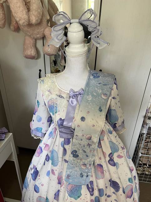 ANGELIC PRETTY - OP + KC SET 美品】angelic pretty Girly Apples OP