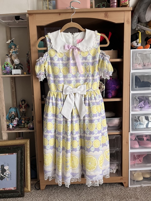 Angelic Pretty Lemonade Float OP in Lavender (NWOT) - One Piece