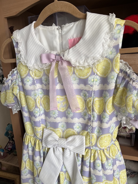Angelic Pretty Lemonade Float OP in Lavender (NWOT) - One Piece