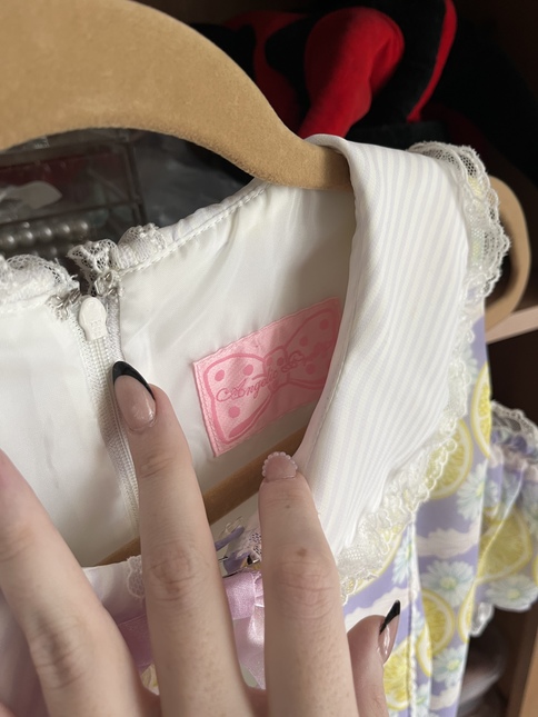 Angelic Pretty Lemonade Float OP in Lavender (NWOT) - One Piece
