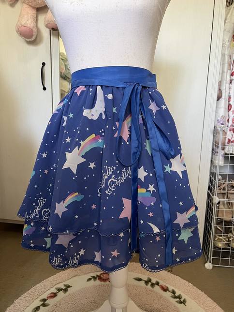 Angelic Pretty: Dream Sky Skirt in Blue - Skirts - Lace Market
