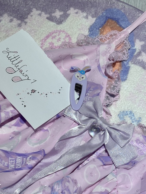Rare Lovely Bathroom jsk Pink by Angelic Pretty - Jumperskirt
