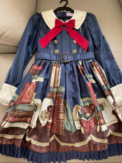 Angelic Pretty Memorial Libraryワンピース Angelic Pretty Memorial Library OP - One Piece - Lace Market