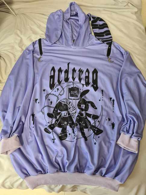 ACDC RAG Moon Bunny Dolls Hoodie - Outerwear - Kei Market: Buy and Sell ...