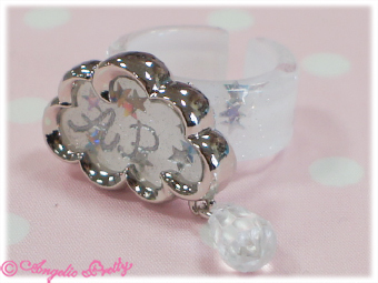 Angelic Pretty Misty Sky Ring MAJOR DAMAGE - Rings - Lace Market
