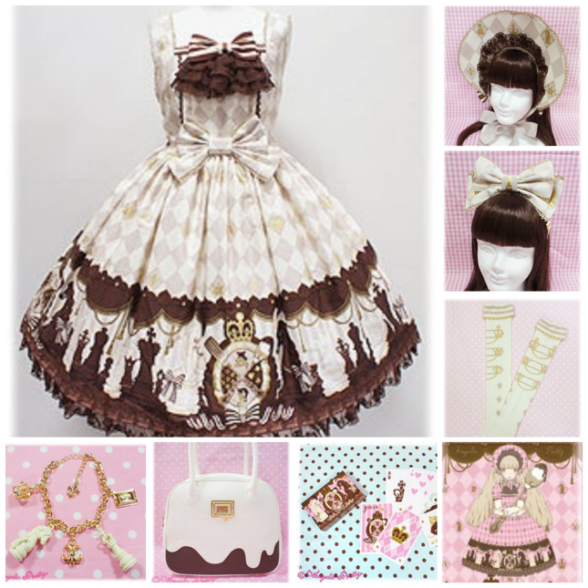 Angelic Pretty アイボリーJSKセット