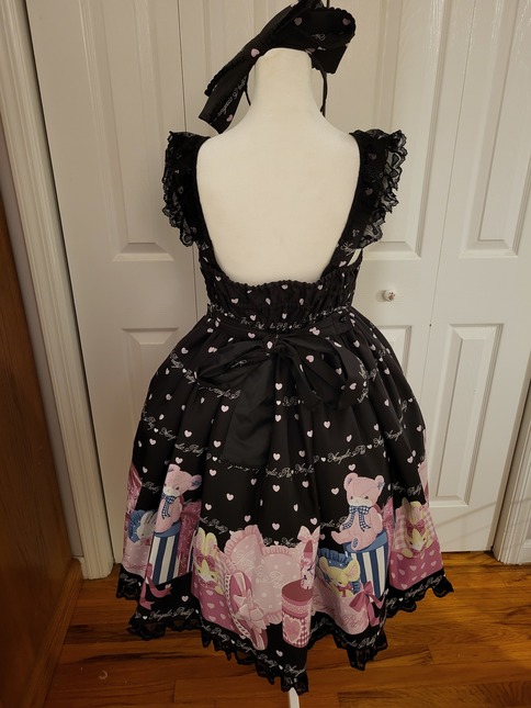 Angelic Pretty Lovely Toybox JSK + KC Black - Jumperskirt Angelic Pretty Lovely Toybox JSK + KC Black - Jumperskirt