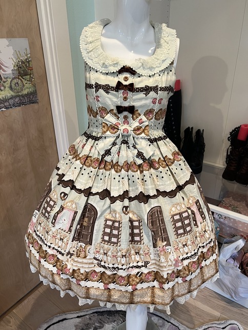 CLOSET CLEANING Mint Sweet Cream House JSK Angelic Pretty