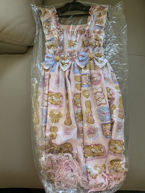 NWT) Angelic Pretty Sweet Cookie Box JSK in Pink