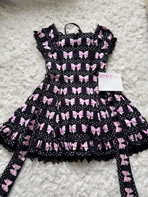 コスプレ衣装 ANGELIC PRETTY - MARCHEN RIBBON JSK Marchen Ribbon Chest Switching JSK by Angelic Pretty