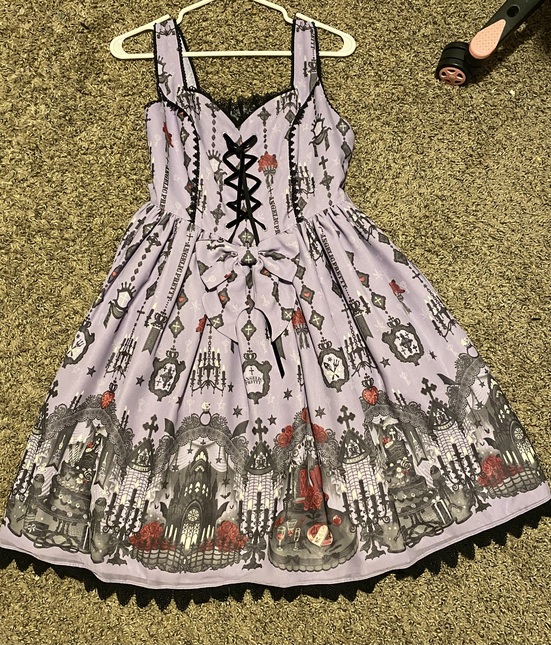 Angelic Pretty Ghost Night Bride JSK - Jumperskirt - Lace