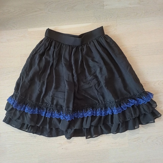 moi meme moitieEGL初期chiffon pleats skirt moi meme moitieEGL初期chiffon pleats skirt