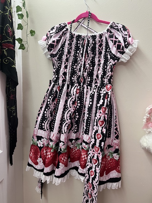 Angelic Pretty Decoration Strawberry セット Decoration Strawberry JSK Set by Angelic Pretty