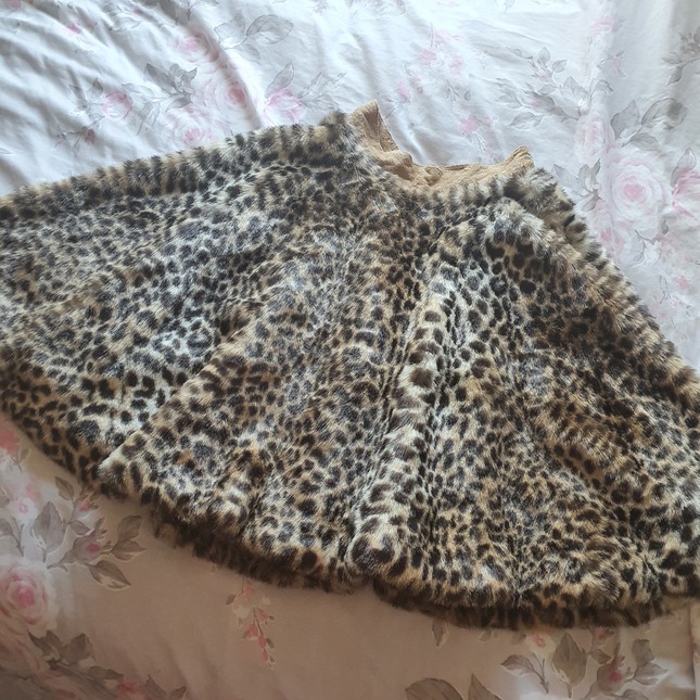 Vintage 90’s leopard mini skirt