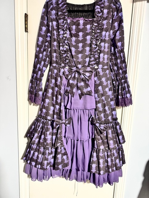 Plus Size Friendly } Atelier Pierrot Rosy Bouquet OP Dress Size 3