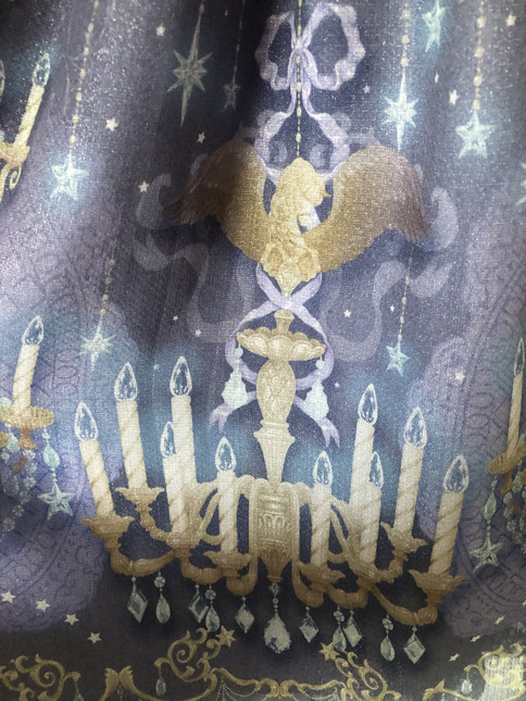 Angelic Pretty Chandelier Holic JSK Lavender - Dresses - Lace
