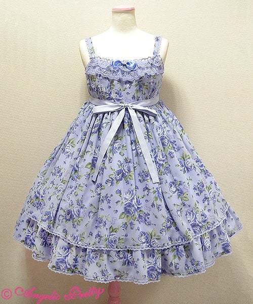 Angelic Pretty dramatic rose JSK パープル Dramatic Rose JSK by Angelic Pretty