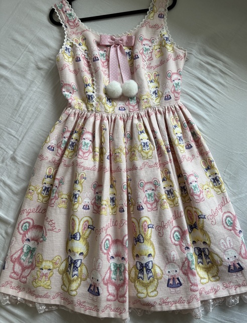 Fluffy Toys Jsk in pink Moco Moco Toys by AP - Jumperskirt