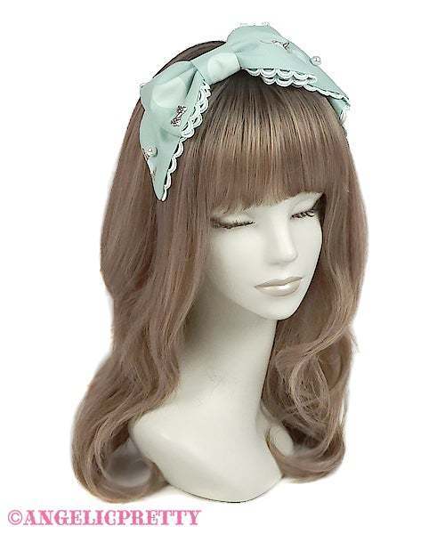 Angelic Pretty Lovely Poodle JSK & KC, mint - Jumperskirt
