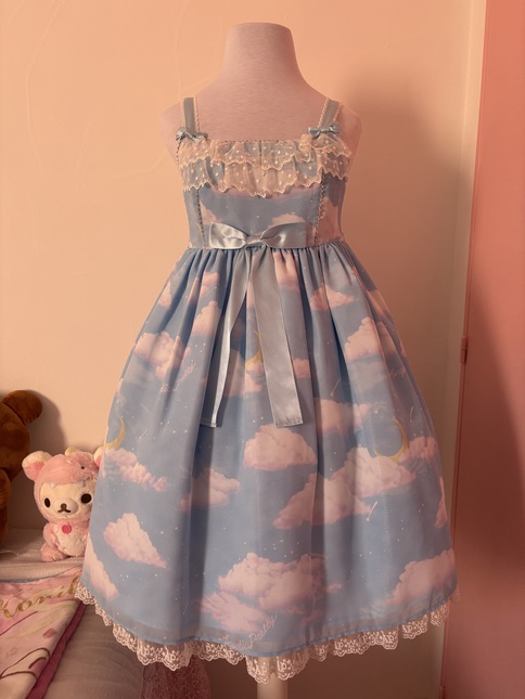 AngelicPretty misty sky JSK(サックス) ePF18UU8Hvf7ZKrJgB2JooDpLREfCq