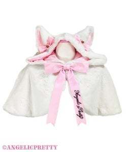 Angelic Pretty Magic Cat Cape White - Outerwear - Lace Market