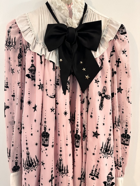 Angelic Pretty Holy Lantern OP – Pink - One Piece - Lace Market