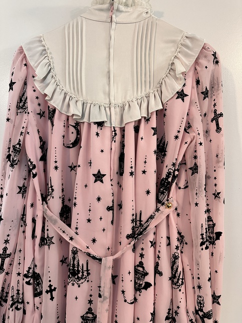 Angelic Pretty Holy Lantern OP – Pink - One Piece - Lace Market