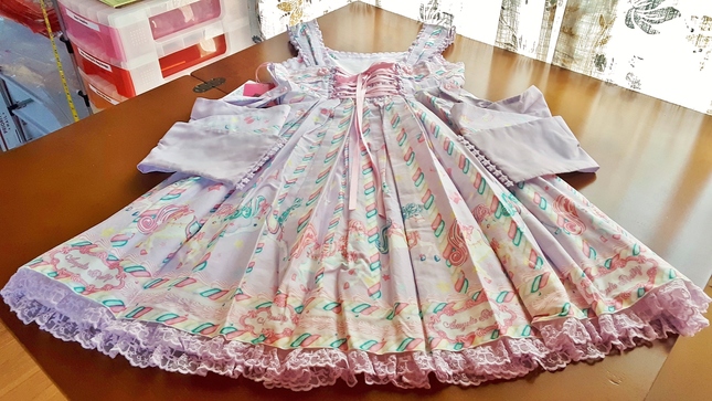 Angelic Pretty Lavender Sugary Carnival JSK NWT - Dresses