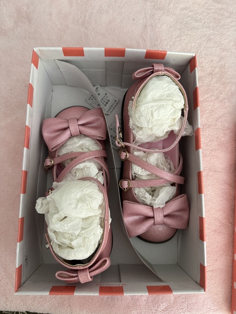 Angelic Pretty S-size (JP 22.5) Pink Twinkle Shoes - Shoes